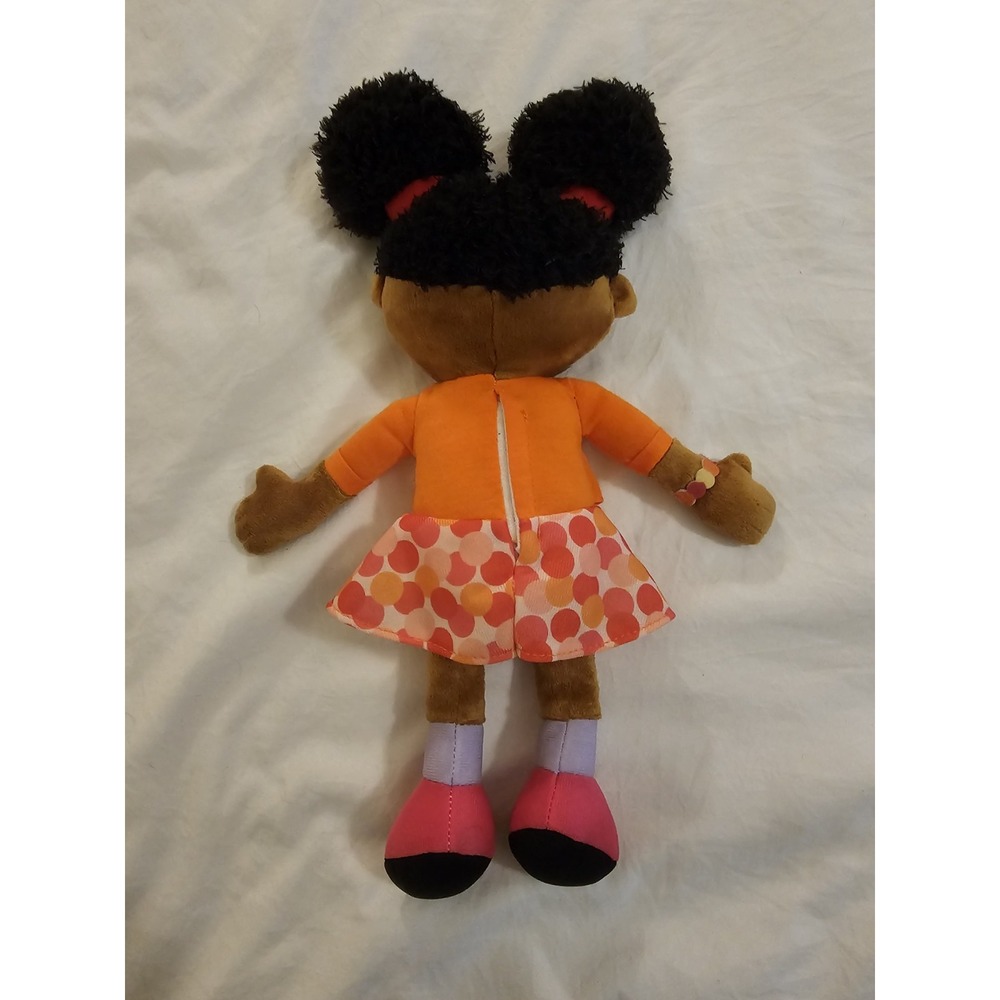 Sesame Street Gabrielle Plush Doll 14" Just Play 2023 Stuffed Toy - Picture 2 of 4